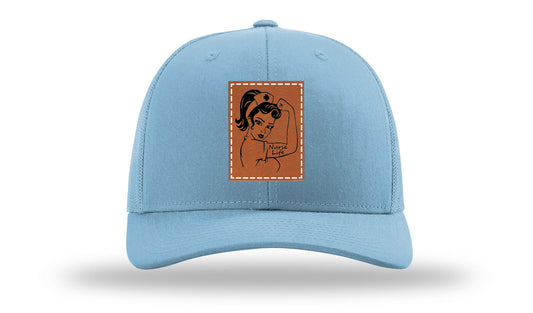 Nurse Life Girl Leather Patch Richardson 112 Hat