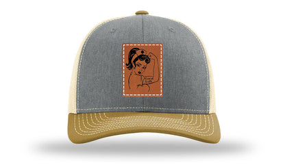 Nurse Life Girl Leather Patch Richardson 112 Hat