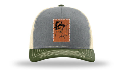 Nurse Life Girl Leather Patch Richardson 112 Hat