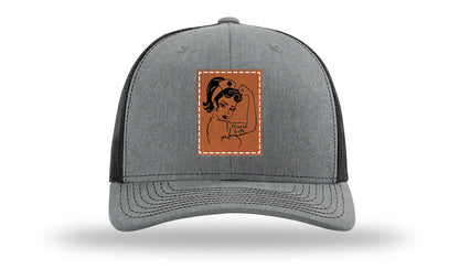 Nurse Life Girl Leather Patch Richardson 112 Hat