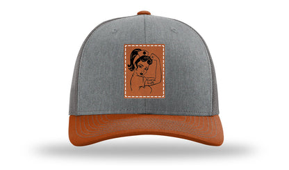 Nurse Life Girl Leather Patch Richardson 112 Hat