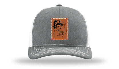 Nurse Life Girl Leather Patch Richardson 112 Hat