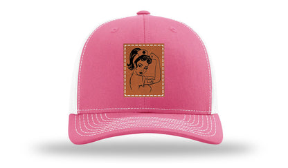 Nurse Life Girl Leather Patch Richardson 112 Hat