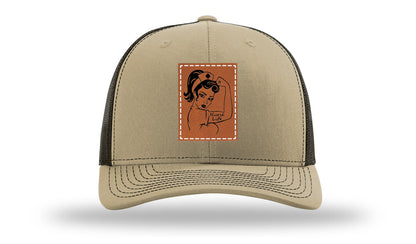 Nurse Life Girl Leather Patch Richardson 112 Hat