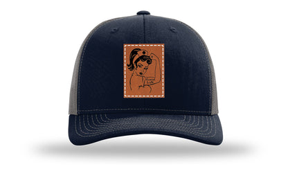 Nurse Life Girl Leather Patch Richardson 112 Hat