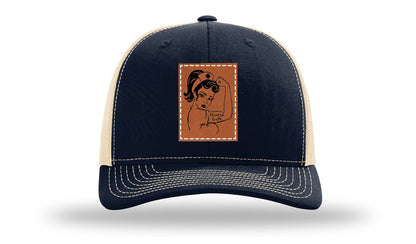 Nurse Life Girl Leather Patch Richardson 112 Hat
