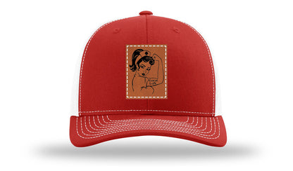 Nurse Life Girl Leather Patch Richardson 112 Hat