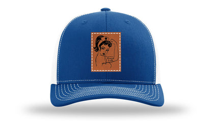 Nurse Life Girl Leather Patch Richardson 112 Hat