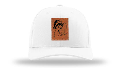Nurse Life Girl Leather Patch Richardson 112 Hat