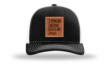 Load image into Gallery viewer, I Run on Caffeine Choas and Jesus Leather Patch Richardson 112 Hat
