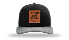 Load image into Gallery viewer, I Run on Caffeine Choas and Jesus Leather Patch Richardson 112 Hat
