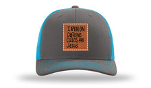 Load image into Gallery viewer, I Run on Caffeine Choas and Jesus Leather Patch Richardson 112 Hat
