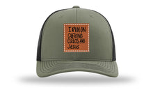 Load image into Gallery viewer, I Run on Caffeine Choas and Jesus Leather Patch Richardson 112 Hat
