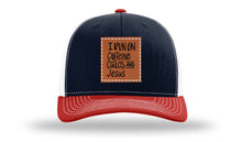 Load image into Gallery viewer, I Run on Caffeine Choas and Jesus Leather Patch Richardson 112 Hat
