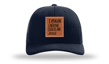 Load image into Gallery viewer, I Run on Caffeine Choas and Jesus Leather Patch Richardson 112 Hat
