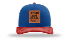 Load image into Gallery viewer, I Run on Caffeine Choas and Jesus Leather Patch Richardson 112 Hat
