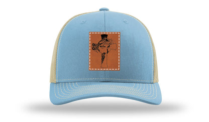 Jesus Cross Leather Patch Richardson 112 Hat