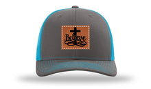 Load image into Gallery viewer, Believe Leather Patch Richardson 112 Hat
