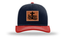 Load image into Gallery viewer, Believe Leather Patch Richardson 112 Hat

