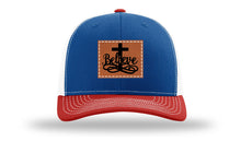 Load image into Gallery viewer, Believe Leather Patch Richardson 112 Hat
