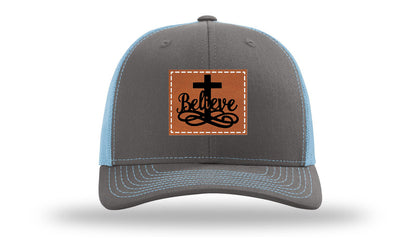 Believe Leather Patch Richardson 112 Hat