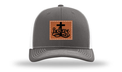 Believe Leather Patch Richardson 112 Hat