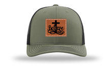 Load image into Gallery viewer, Believe Leather Patch Richardson 112 Hat
