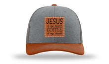 Load image into Gallery viewer, Jessus in My Heart Leather Patch Richardson 112 Hat
