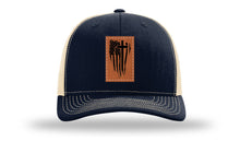 Load image into Gallery viewer, Cross Flag Leather Patch Richardson 112 Hat
