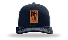 Load image into Gallery viewer, Cross Flag Leather Patch Richardson 112 Hat
