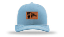 Load image into Gallery viewer, Cross Flag 2 Leather Patch Richardson 112 Hat
