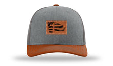 Load image into Gallery viewer, Cross Flag 2 Leather Patch Richardson 112 Hat
