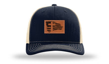 Load image into Gallery viewer, Cross Flag 2 Leather Patch Richardson 112 Hat
