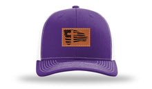 Load image into Gallery viewer, Cross Flag 2 Leather Patch Richardson 112 Hat
