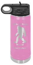 Load image into Gallery viewer, Sasquatch Hide And Seek World Champion Laser Engraved Water Bottle
