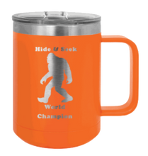 Load image into Gallery viewer, Sasquatch Hide and Seek Champion Laser Engraved Mug (Etched)
