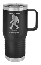 Load image into Gallery viewer, Sasquatch Hide and Seek Champion Laser Engraved Mug (Etched)
