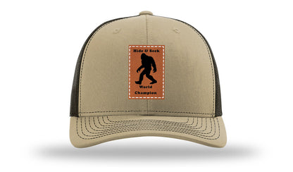 Hide and Seek World Champion Leather Patch Richardson 112 Hat