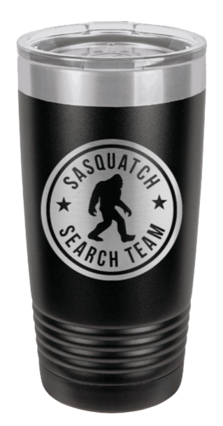 Sasquatch Search Team Laser Engraved Tumbler (Etched)