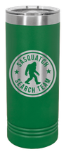 Load image into Gallery viewer, Sasquatch Search Team Laser Engraved Skinny Tumbler (Etched)
