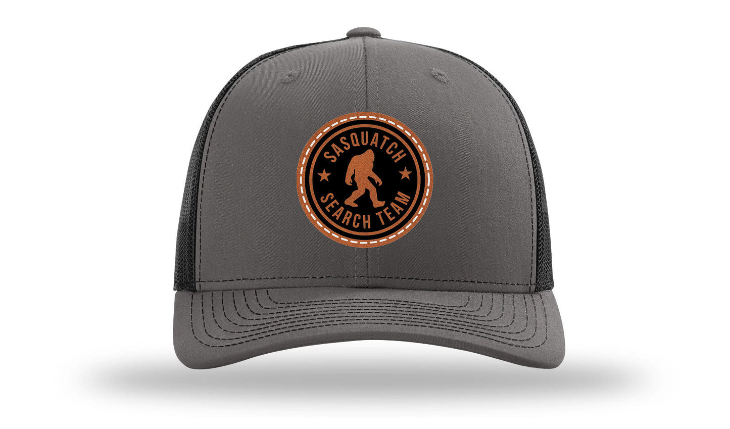 Sasquatch Search Team Leather Patch Richardson 112 Hat