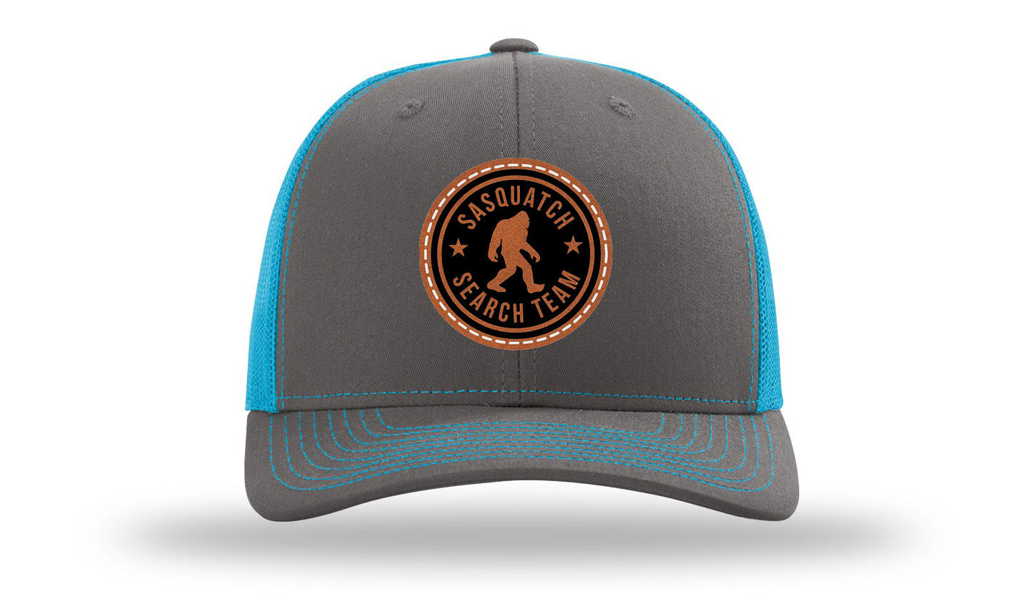 Sasquatch Search Team Leather Patch Richardson 112 Hat