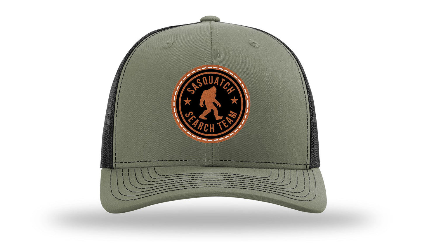 Sasquatch Search Team Leather Patch Richardson 112 Hat