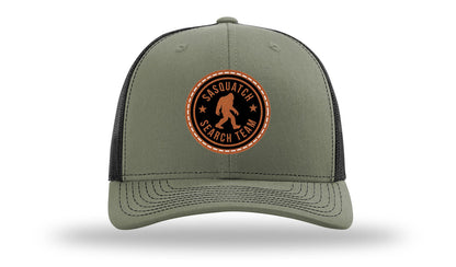 Sasquatch Search Team Leather Patch Richardson 112 Hat