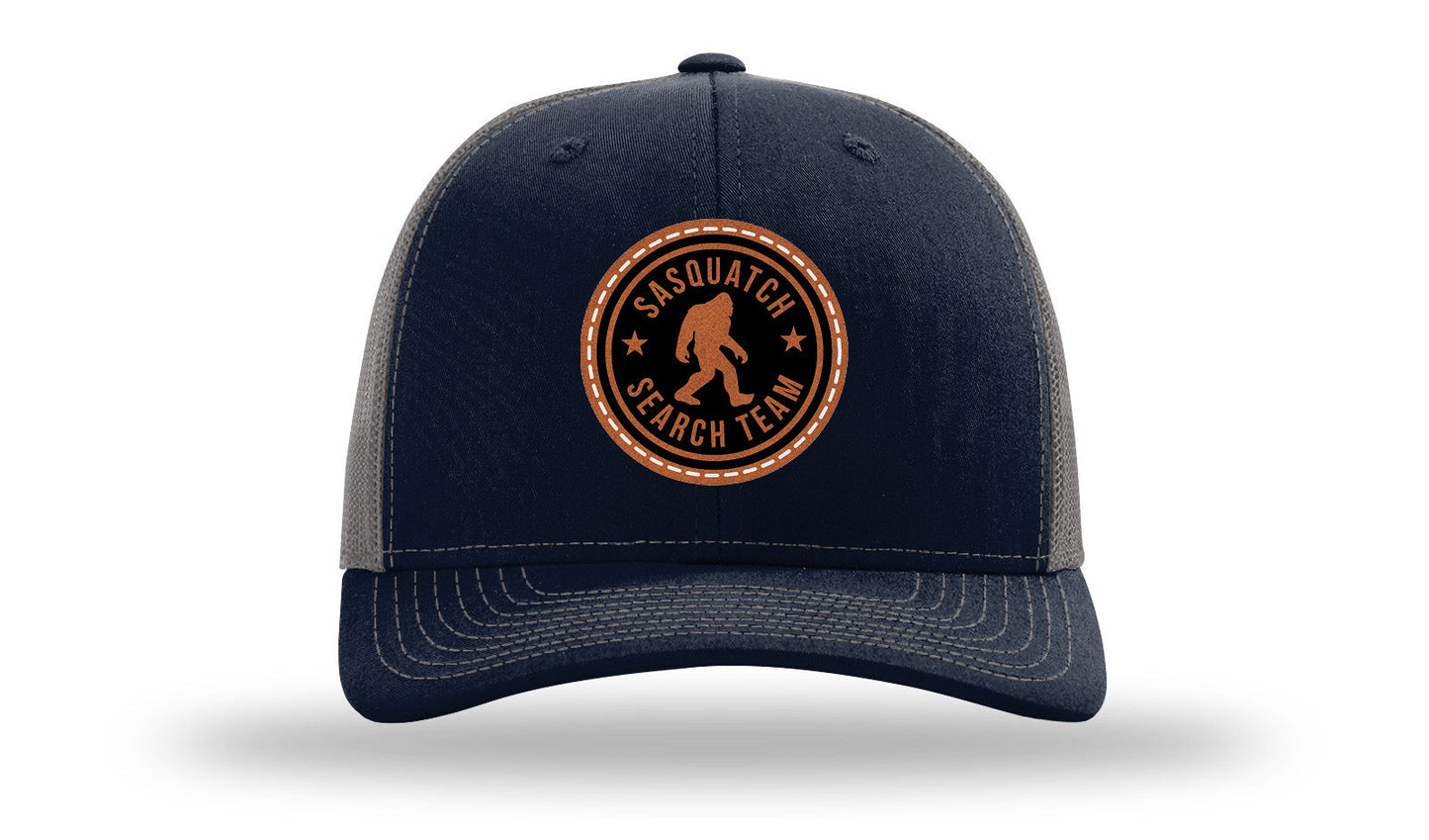 Sasquatch Search Team Leather Patch Richardson 112 Hat
