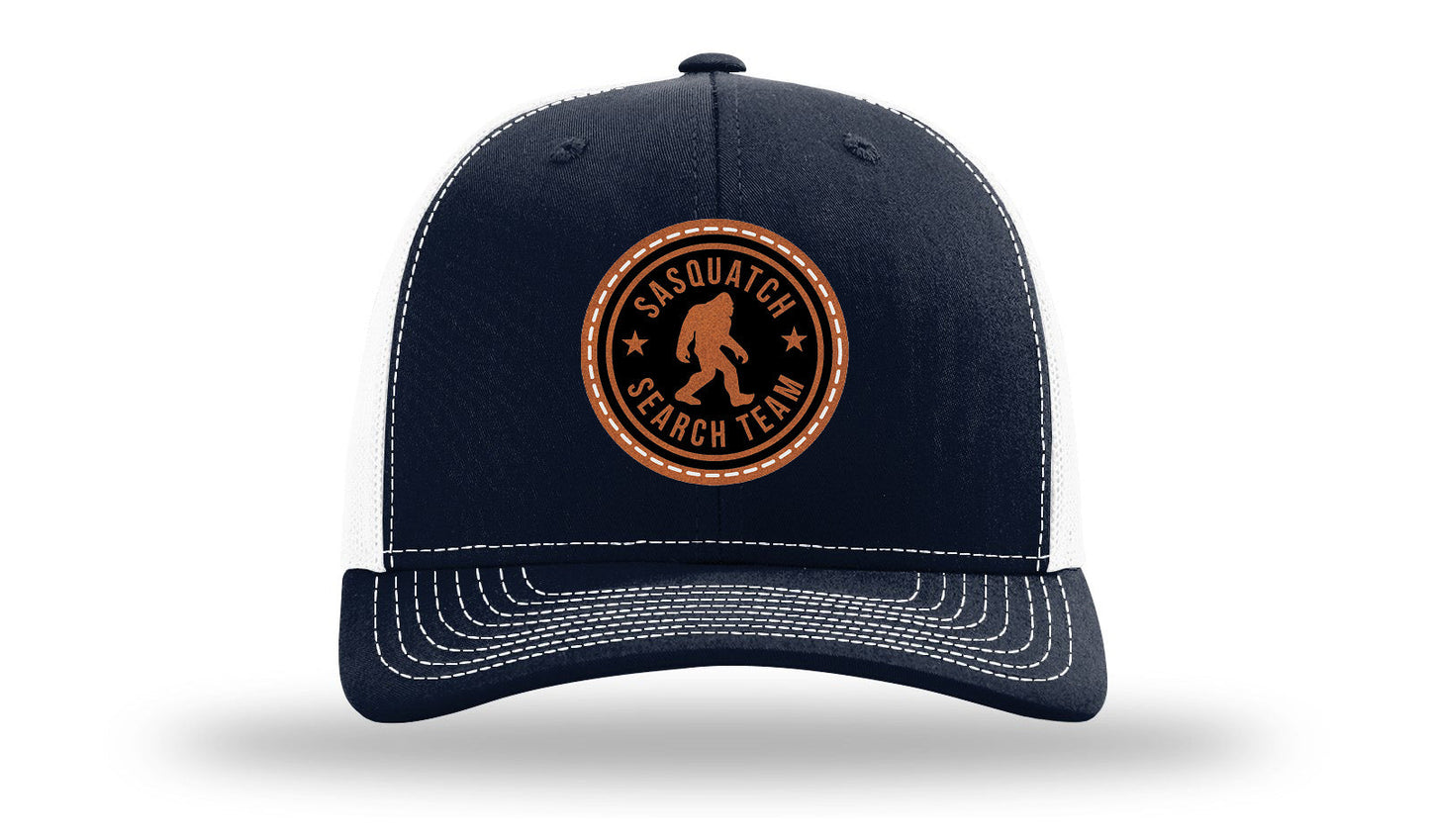Sasquatch Search Team Leather Patch Richardson 112 Hat
