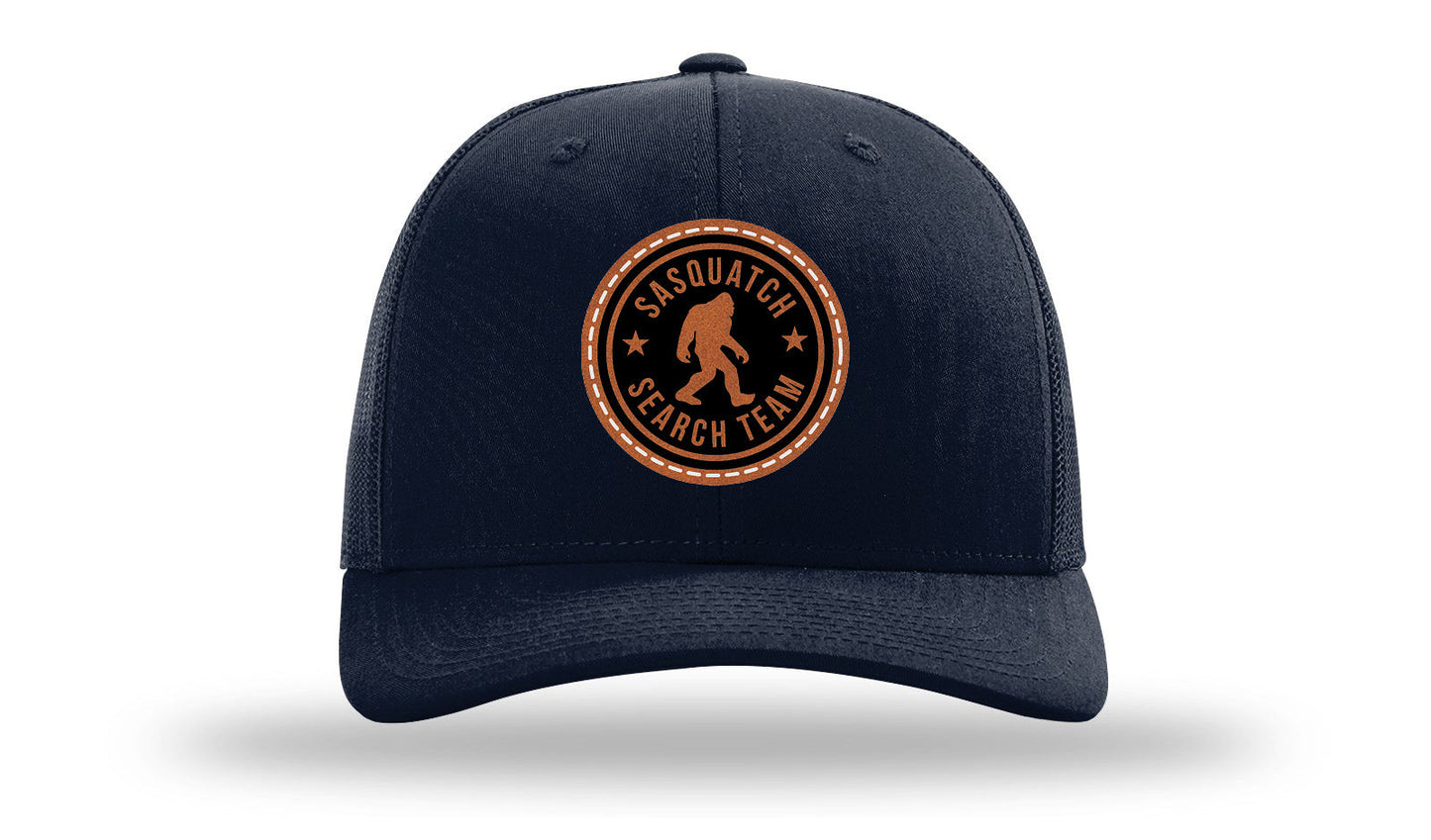 Sasquatch Search Team Leather Patch Richardson 112 Hat