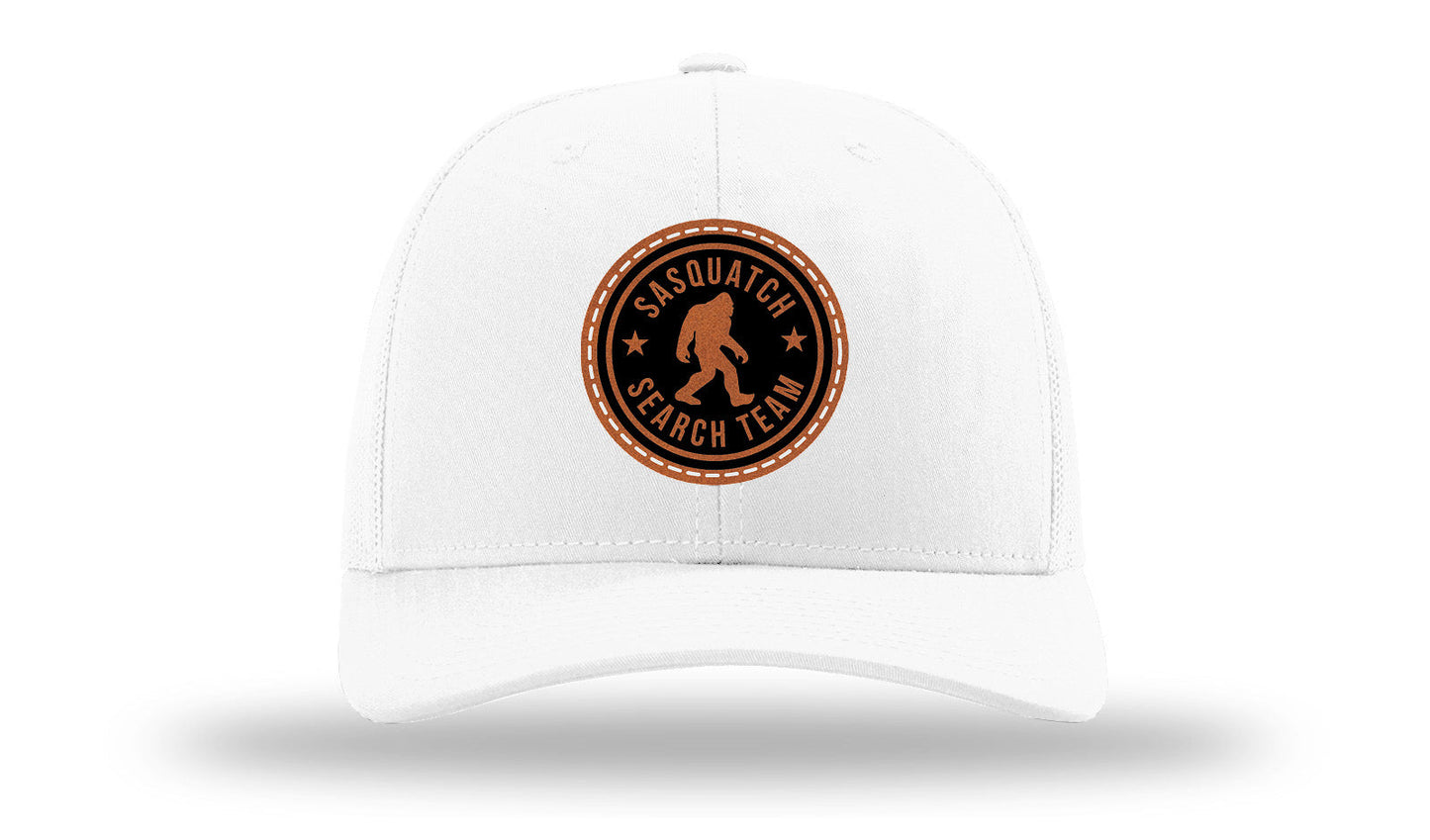 Sasquatch Search Team Leather Patch Richardson 112 Hat