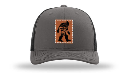 Sasquatch Leather Patch Richardson 112 Hat