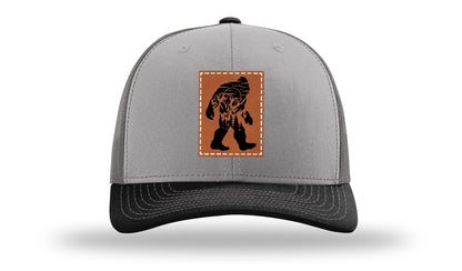 Sasquatch Leather Patch Richardson 112 Hat